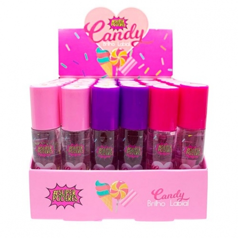 #Sp400 Brilho Labial Candy 6Ml C864 Super Poderes